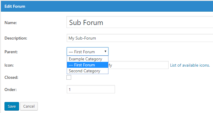 Move Forums