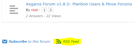 RSS Feeds